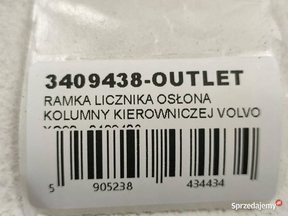RAMKA LICZNIKA OSŁONA KOLUMNY KIEROWNICZEJ VOLVO