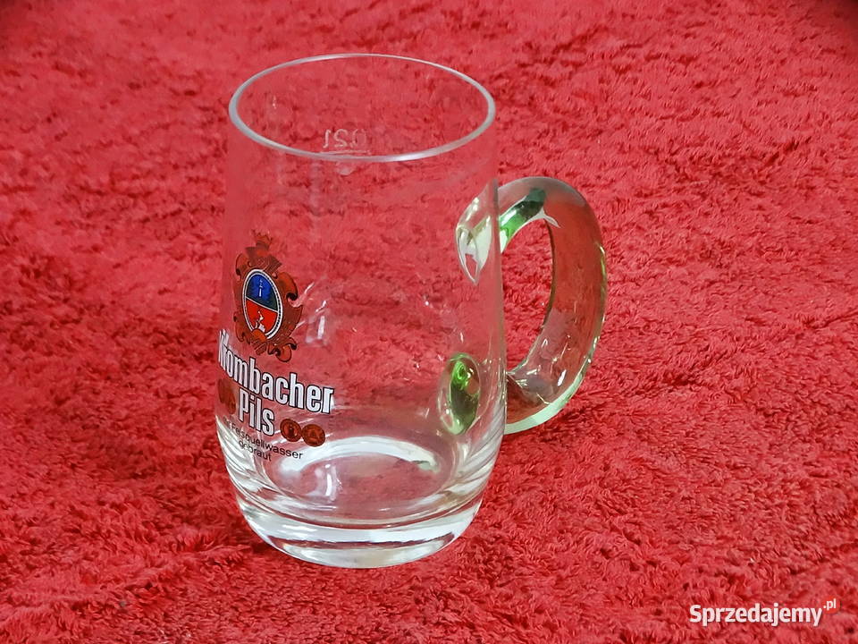 Kultowy Kufel Krombacher Pils Unikatowe Zielone Biłgoraj