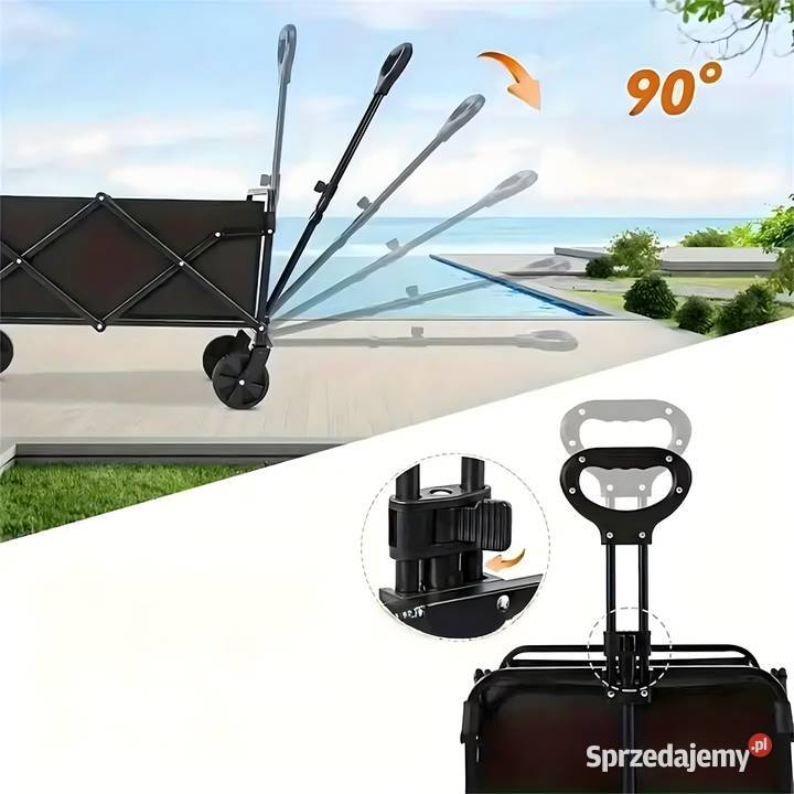 Wózek Turystyczny Transportowy Ogrodowy Składany lubelskie Biała Podlaska