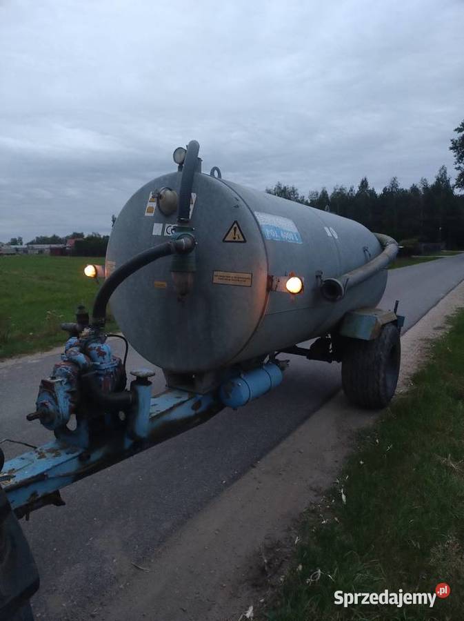 Beczkowóz 4000l zamiana Przasnysz