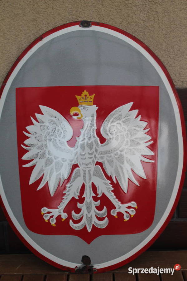 godło Polski emaliowane Dom i Ogród Kalisz