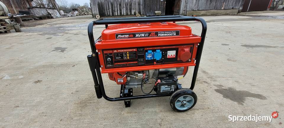 Agregat Prądotwórczy MasterCut PGE8000TE 65kW Dom i Ogród