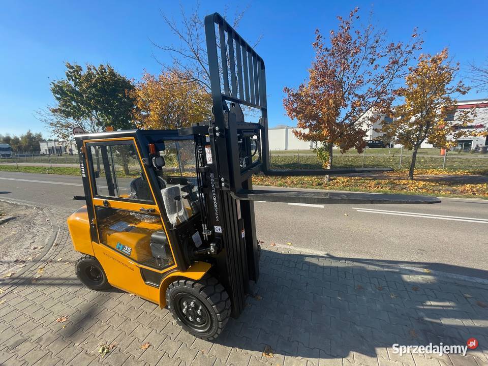 Nowy wózek widłowy z kabiną 35T duplex Wózki widłowe Olsztyn