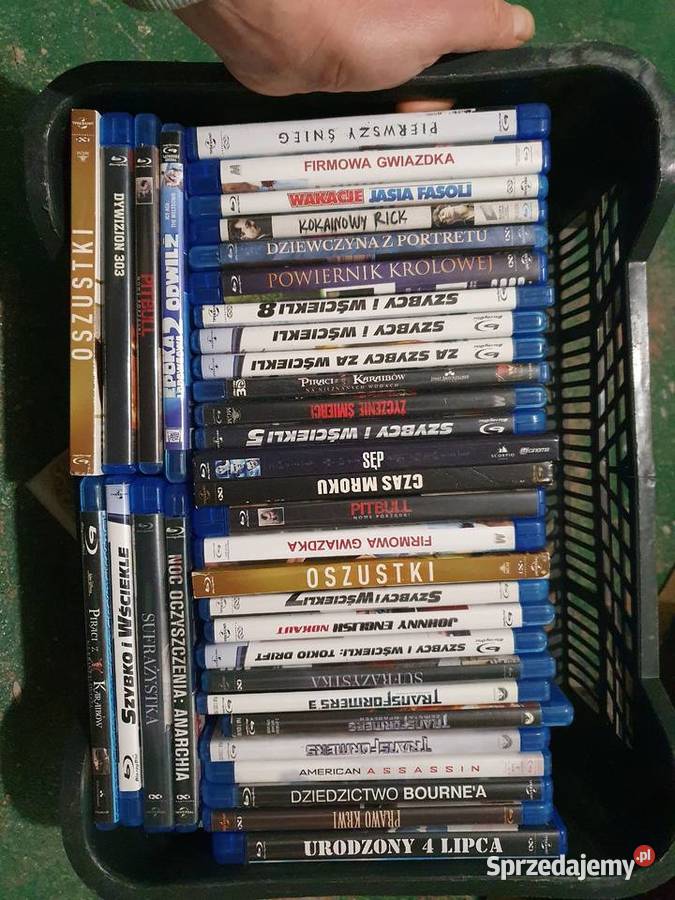 Filmy Bluray zestaw 36 płyt różne tytuły pomorskie Gdynia