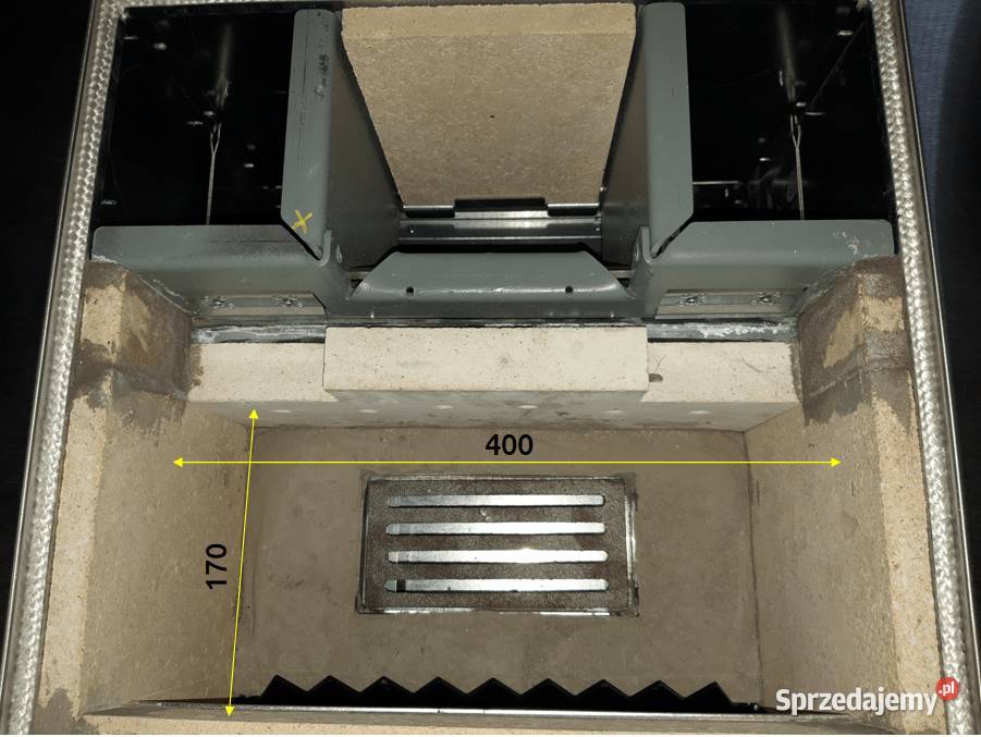 Kuchnia piec kuchenny SENKO SG60 szara stal Wałbrzych