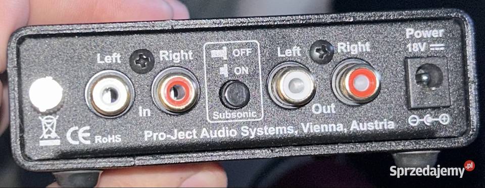 Przedwzmacniacz Pro Ject phono box S Warszawa