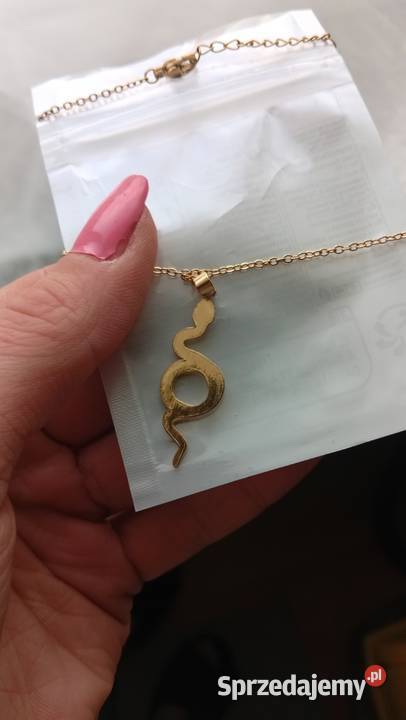 Łańcuszki serce bądź wąż