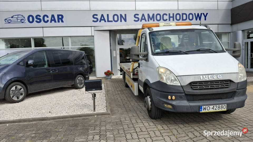 Iveco DAILY 70C17 AutolawetaPlatforma 2998cm3 Samochody ciężarowe mazowieckie Ostrołęka