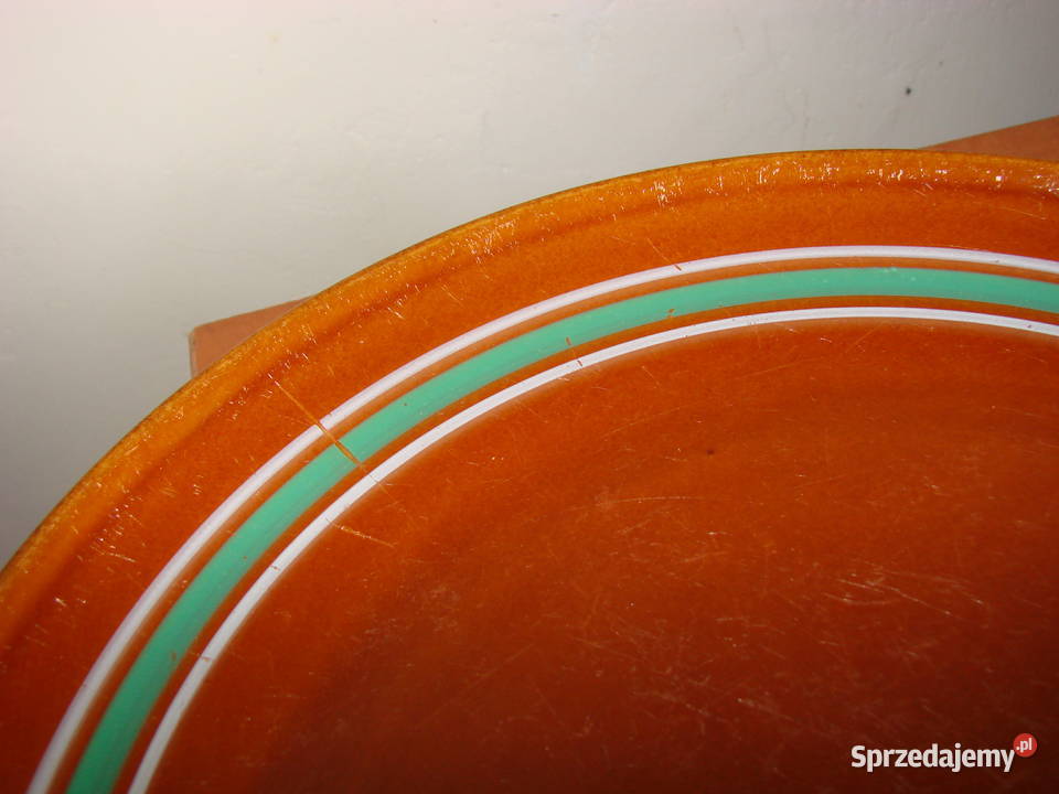 Porcelit Pruszków talerz obiadowy PRL 4 Pruszcz Gdański