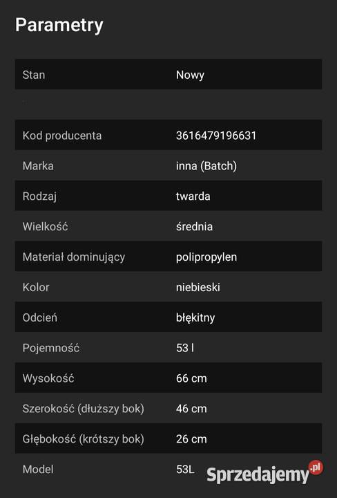 walizka podróżna składana twarda duża Ruda Śląska sprzedam