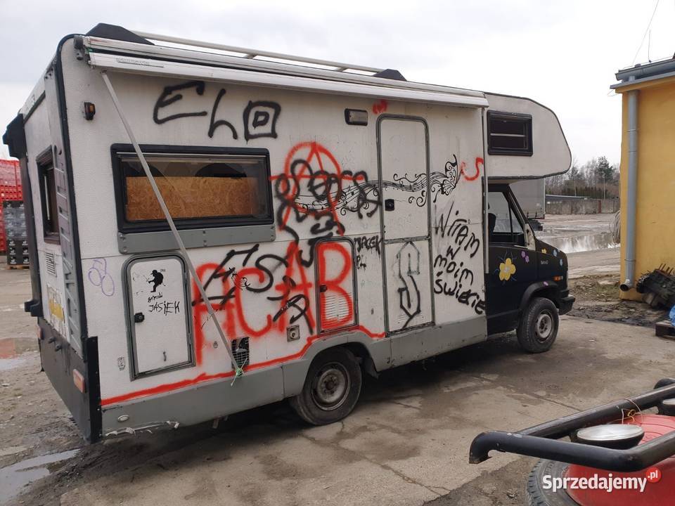 Kamper Fiat Ducato Knaus Traveller 19D na części Krosno