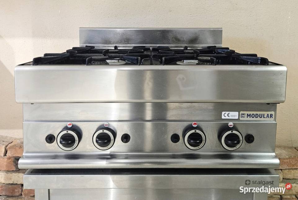 Kuchnia gazowa nablatowa 4 palnikowa LPG Góra