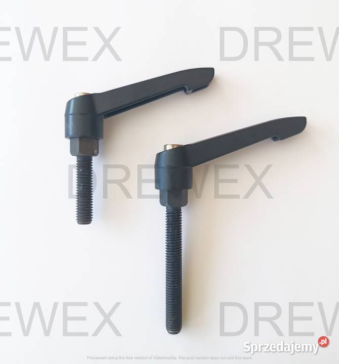 Rękojeść rączka klamka do maszyny stalowa gwint