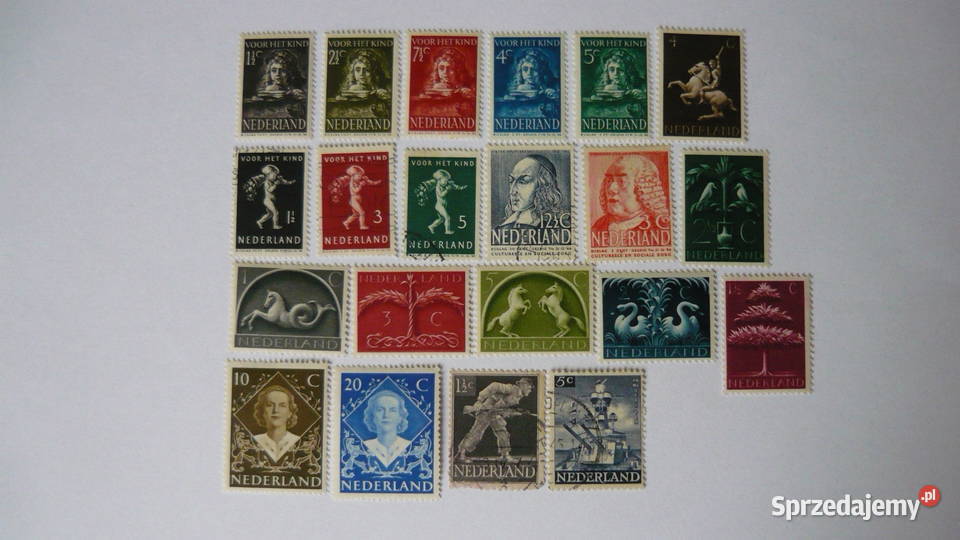 Znaczki Holandia śląskie Myszków sprzedam