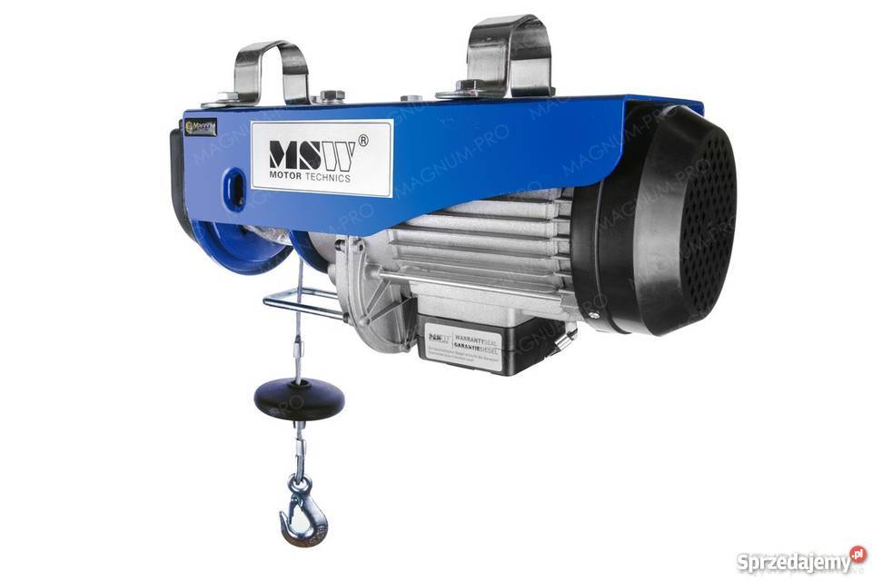 DŻWIG budowlany wyciągarka linowa udźwig 400