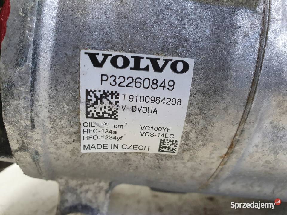 SPRĘŻARKA KLIMATYZACJI Volvo V60 II 20 D4 pompa Kompresory klimatyzacji Chełm
