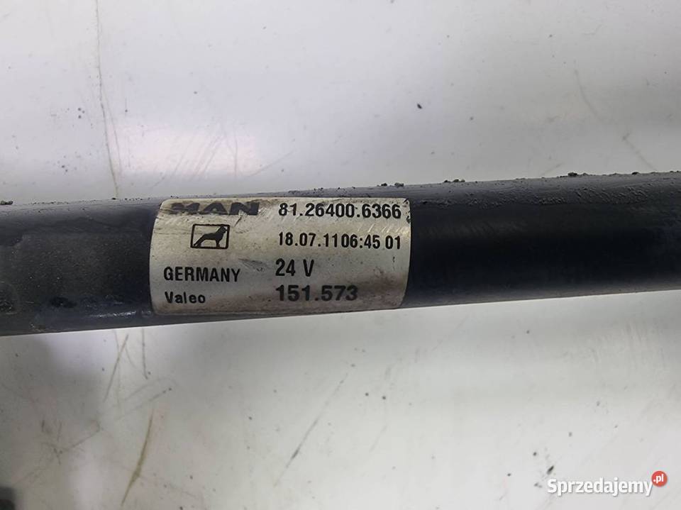 MECHANIZM WYCIERACZEK PRZÓD MAN TGM 15250 405001 Motoryzacja Lipno sprzedam