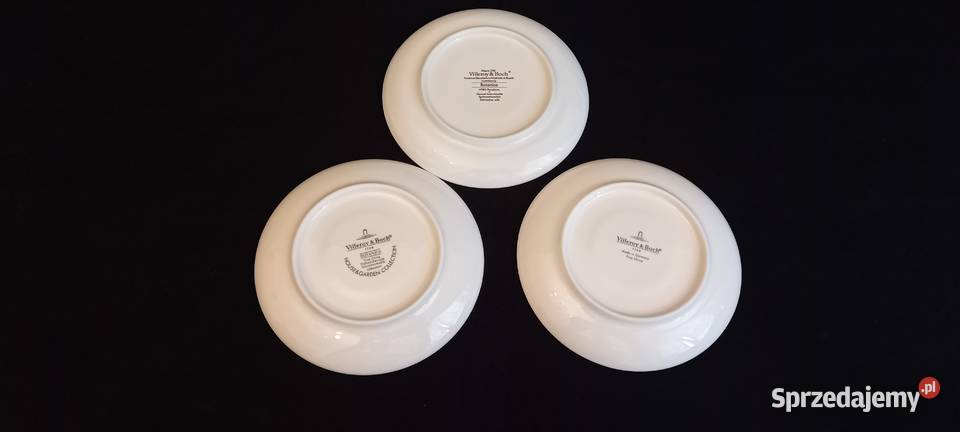 Talerz pod filiżankę VilleroyBoch Botanica Porcelana i szkło Chełm sprzedam