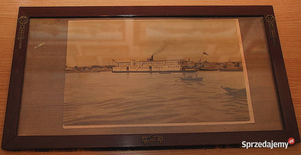 Piękna zabytkowa stara ramka z obrazem Secesja mazowieckie Warszawa sprzedam