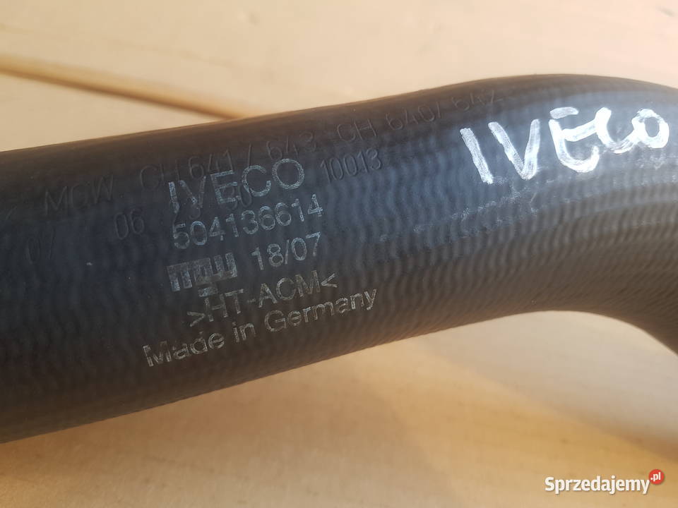 Iveco Daily 4 0611 rura wąż gumowy doładowania Legnica
