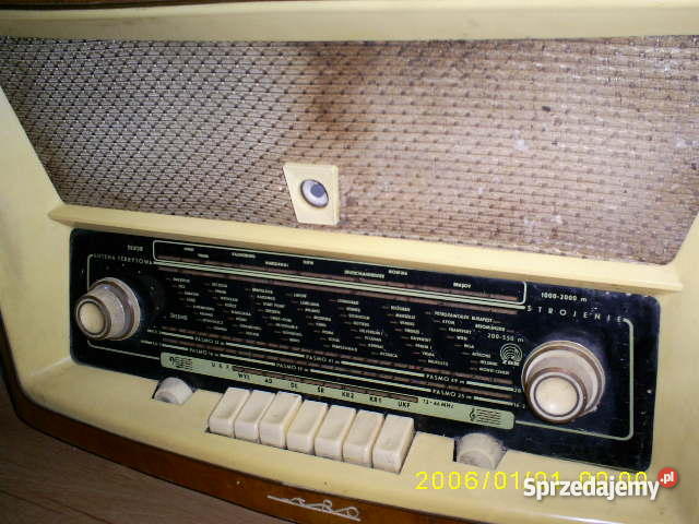 ZABYTKOWE RADIO LAMPOWE ZRK BOLERO 3281 Płochocin