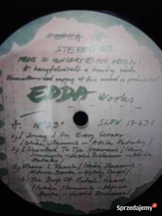 Archiwum węgierskiego rocka EDDA MUVEK Edda Rzeszów