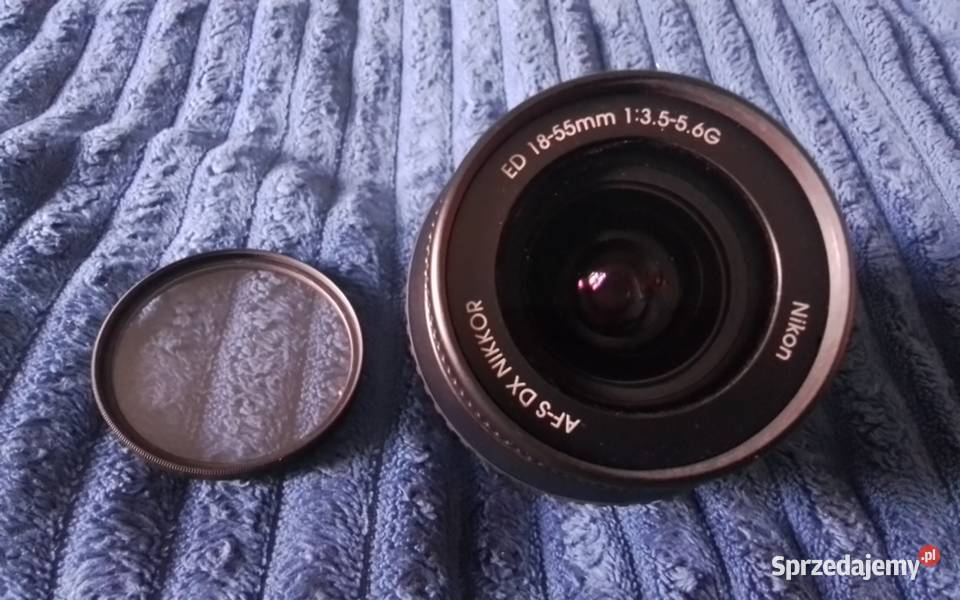 Nikon DX nikkor 1855mm 3656 G ED Siemiatycze