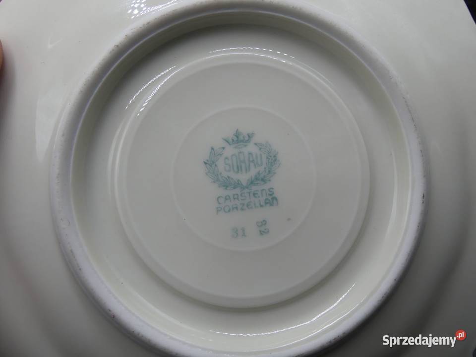 Komplet śniadaniowy Sorau Żary Czerwone Róże