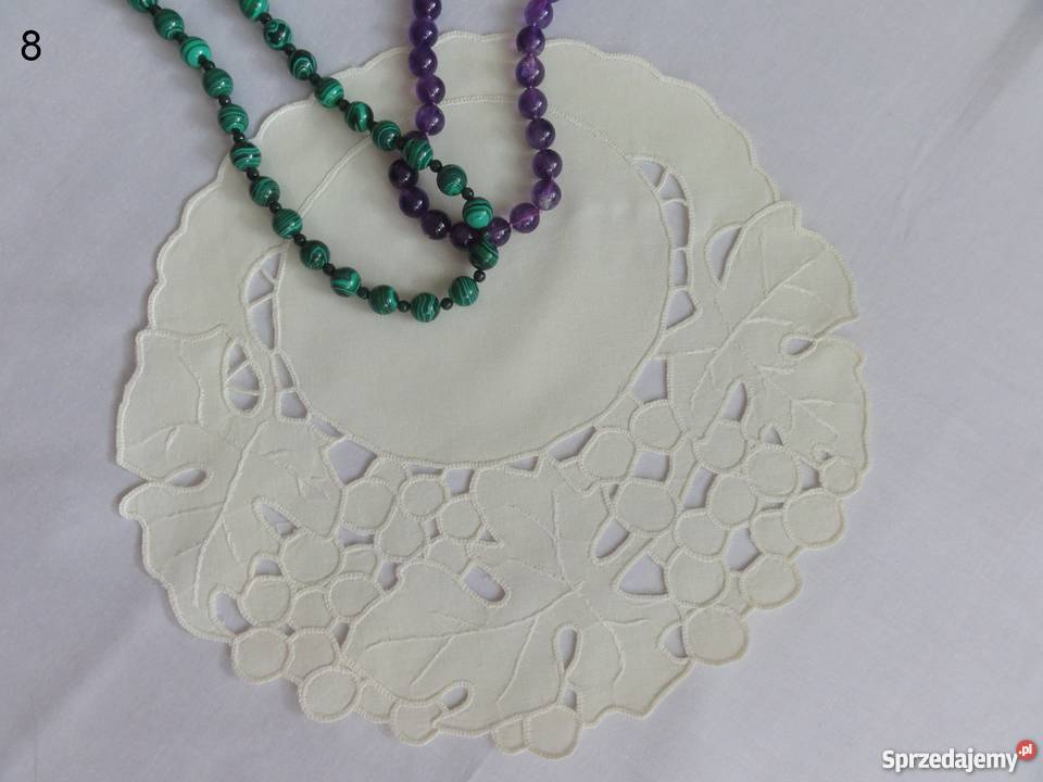 Serwetki kolorowe ecru wyszywane haft Richelieu Obrusy i serwety Lublin