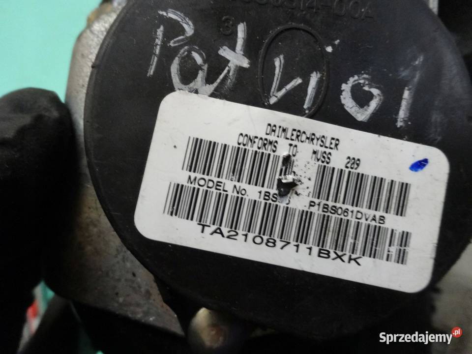 JEEP PATRIOT 08r pas bezpieczeństwa prawy przód świętokrzyskie sprzedam