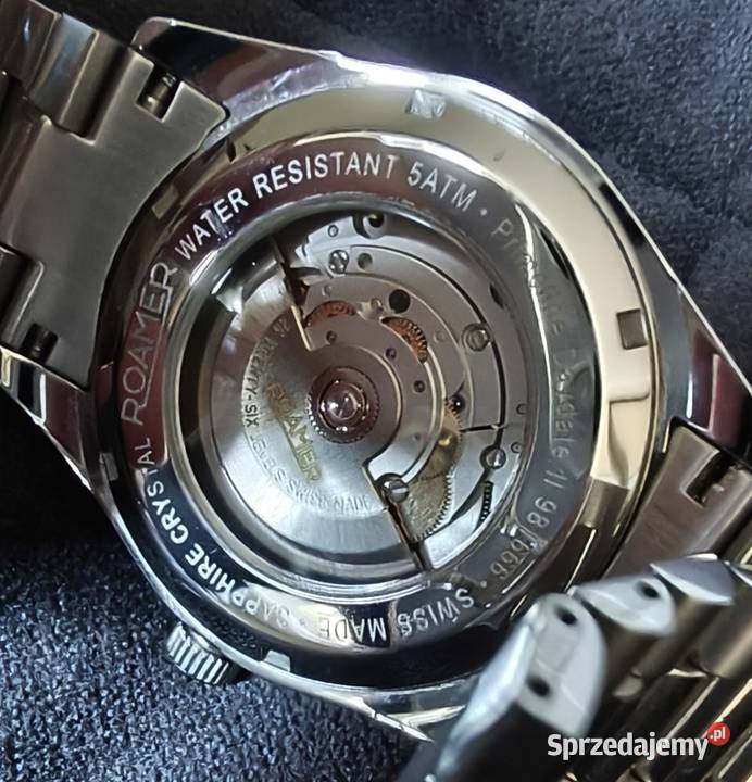 Szwajcarski zegarek automatyczny Roamer Zegarki Kraków