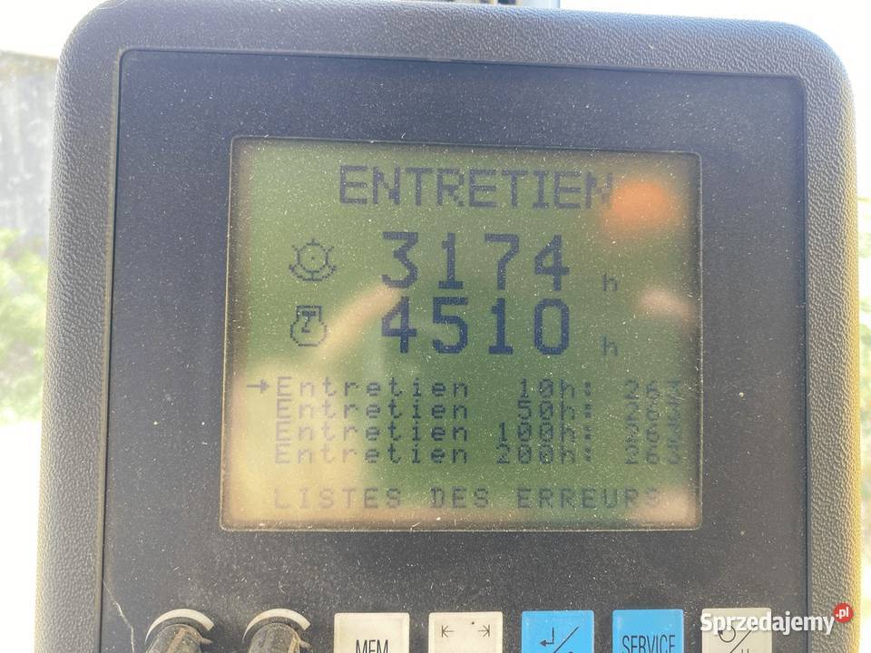 Kombajn Holland TX66 Wózek do header'a Żabno