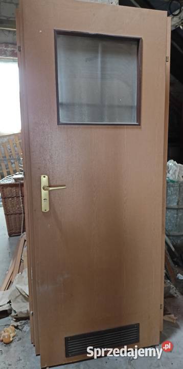 Drzwi wewnętrzne pokojowe łazienkowe okazja Brzóza Królewska sprzedam