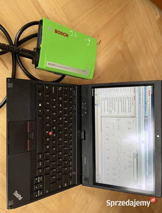 KOMPLET Bosch KTS 540570 tester diagnostyczny Dębica