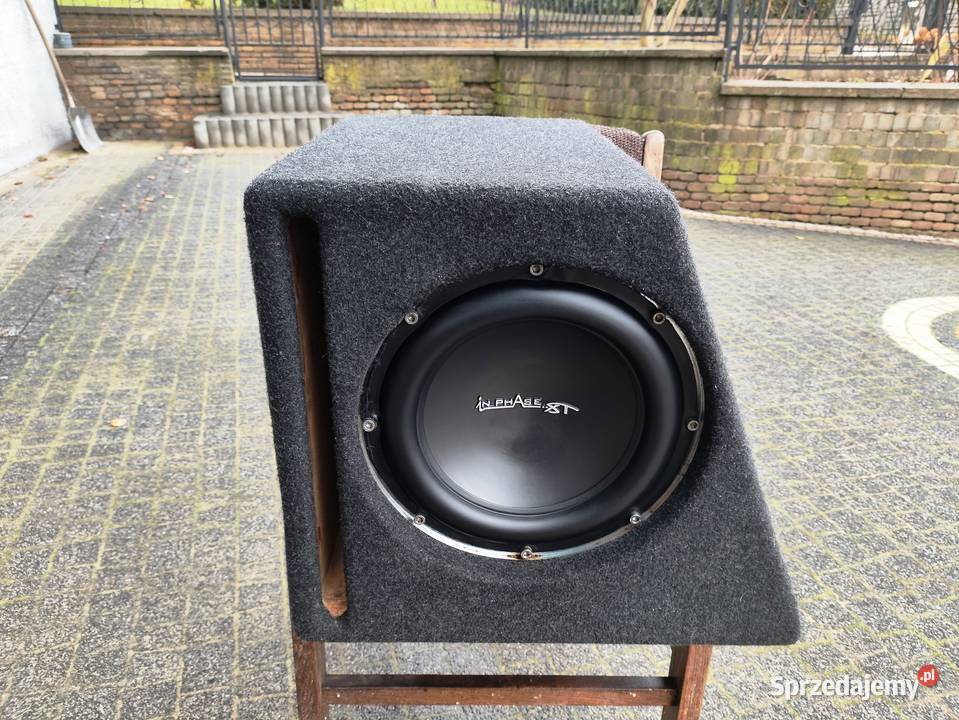 Skrzynia basowa bassowa tuba subwoofer In Phase Niegowonice