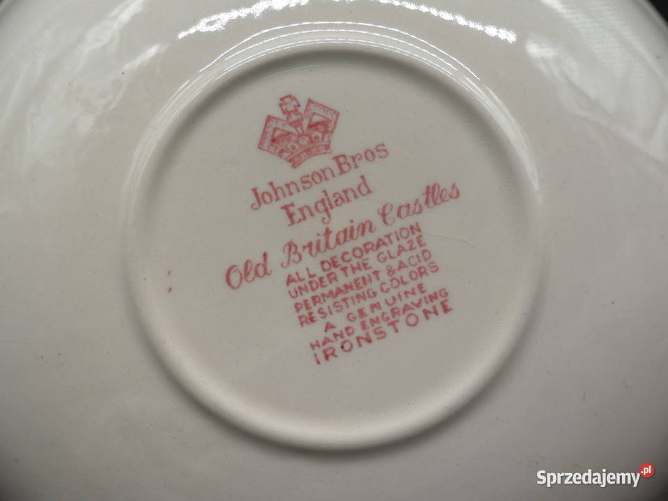 Talerzyk podstawek Johnson Bros z serii Old Raszków