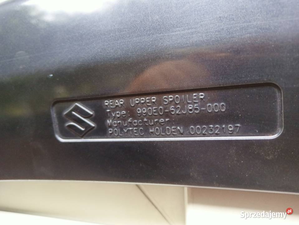 Suzuki Swift VI MK6 Sport lotka spoiler na klapę sprzedam