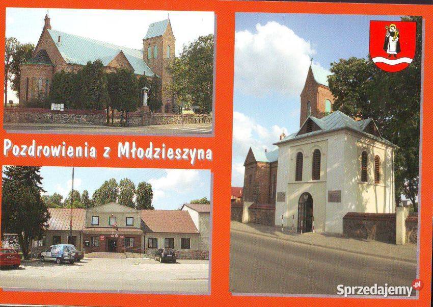 Kart Pocz Młodzieszyn widoki Antyki, Sztuka, Kolekcje