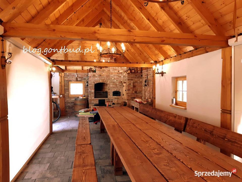 gontbud wiata altana carport drewniane gonty