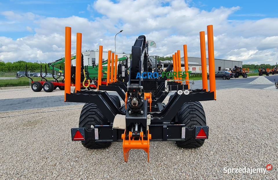 Nowa Przyczepa Leśna BMF 10T2Pro720 72m 6Par 10T Sulęcin