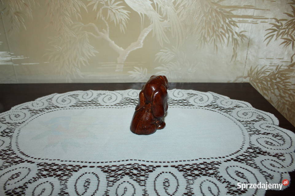 Piesek Porcelit Ceramika PRL