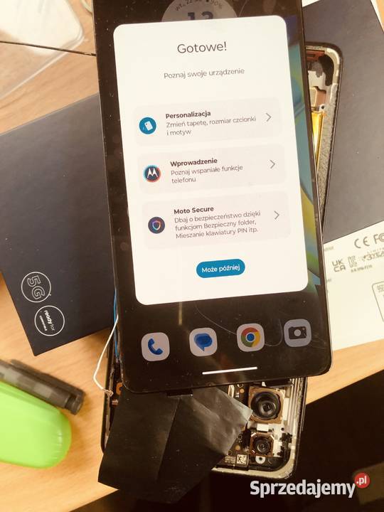 Motorola Edge 20 Moto 20 Edge uszkodzona Białystok