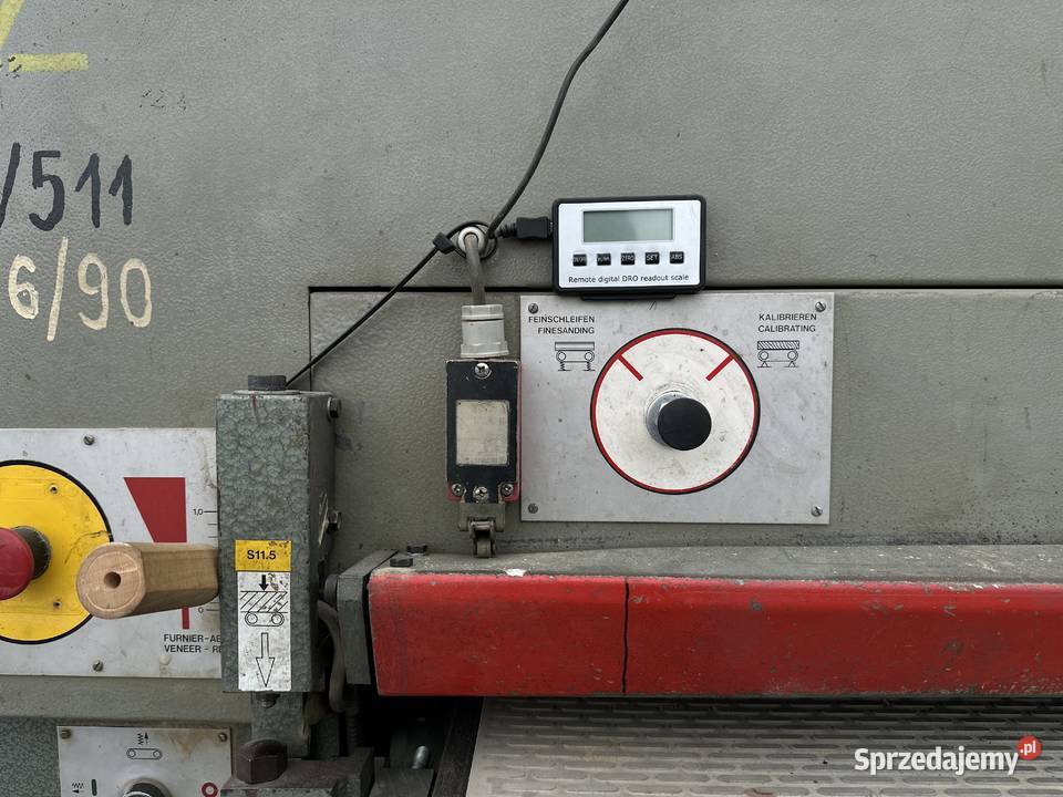 Szlifierka szerokotaśmowa SANDINGMASTER Łabuńki Pierwsze