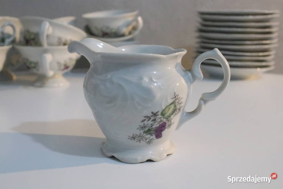 Serwis kawowy WAWEL dzbanek filiżanki ze