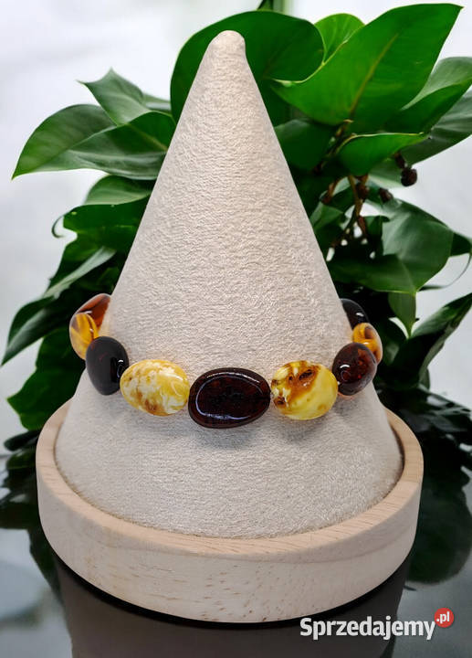 Bransoletka z bursztynu bursztyn bałtycki Bransoletki mazowieckie Warszawa