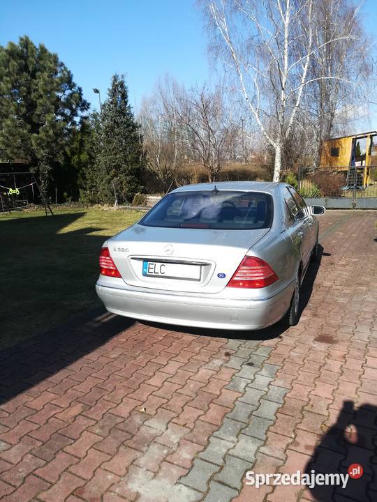 Mercedes s500 w220 polift zamiana terenowybus
