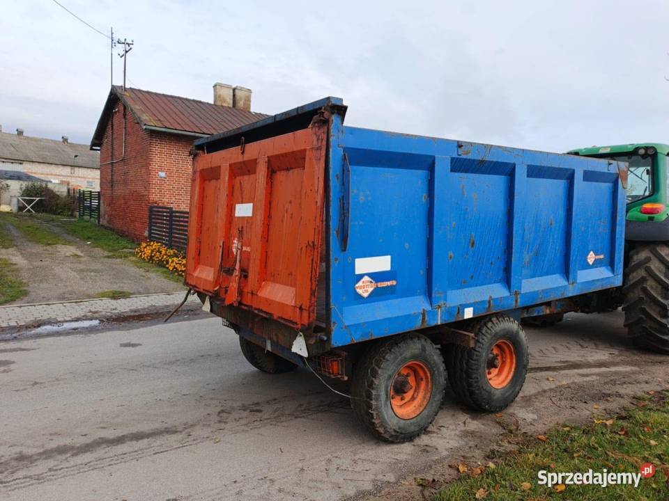 Przyczepa Rolnicza Tandem Skorupa nieuszkodzony Przyczepy rolnicze Tczew sprzedam