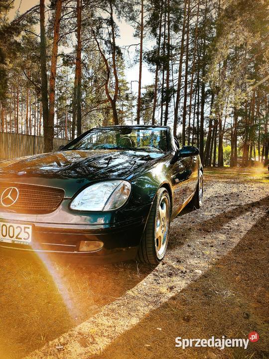 Mercedes slk 200 kabriolet piękny 192 konie manualna