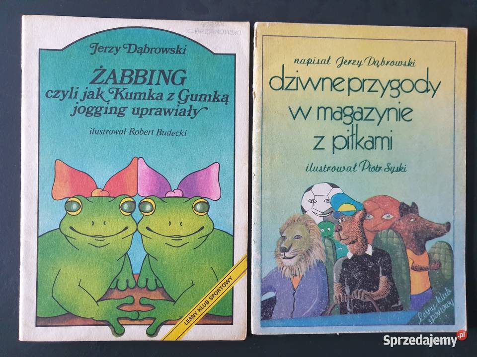 Leśny Klub Sportowy 2 książeczki dzieci lata