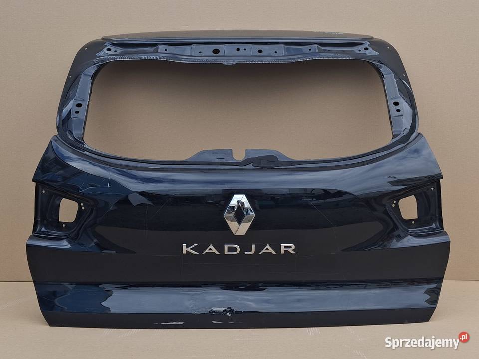 RENAULT KADJAR KLAPA BAGAŻNIKA TYŁ EMBLEMAT osobowe lubuskie Bieleń